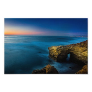 Impression Photo Coucher de soleil à l'arc