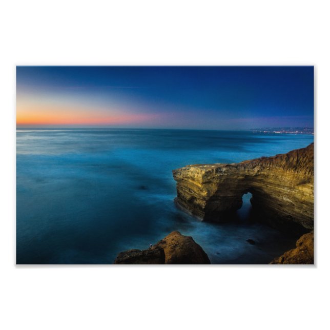 Impression Photo Coucher de soleil à l'arc (Devant)