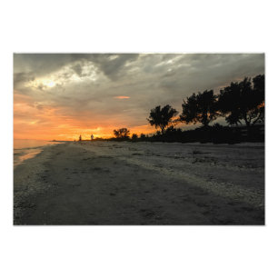 Impression Photo Coucher de soleil de Sanibel