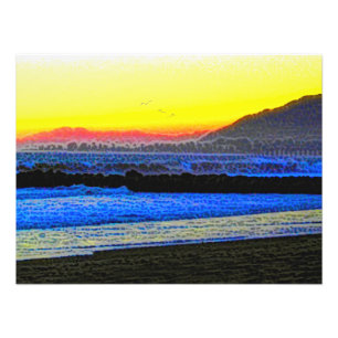 Impression Photo Coucher de soleil mystique