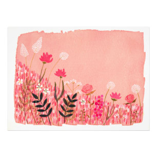 Impression Photo Coucher de soleil rose Dreamscape Jardin paysage s