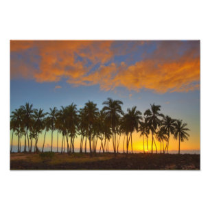 Impression Photo Coucher du soleil au Parc National Historique de P