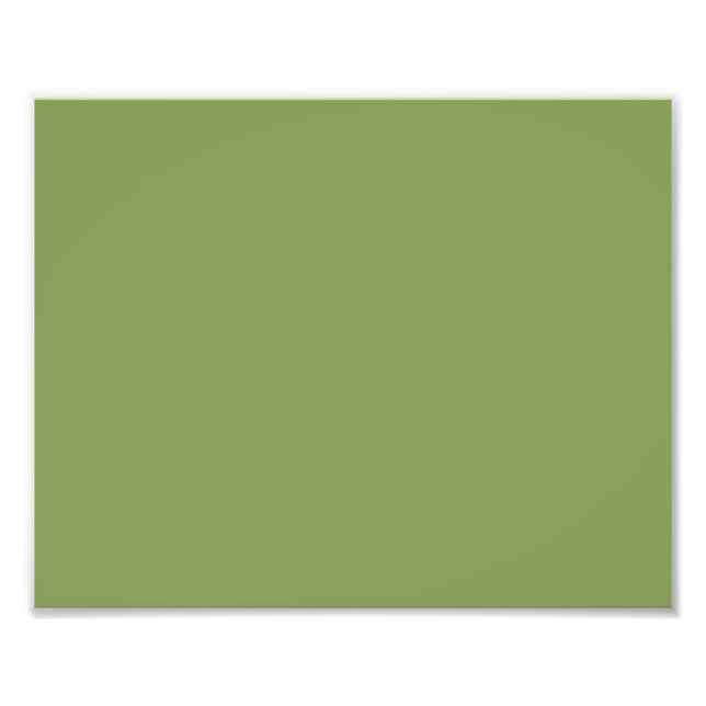 Impression Photo Couleur Arrière - plan vert Moss tendance Personna (Devant)