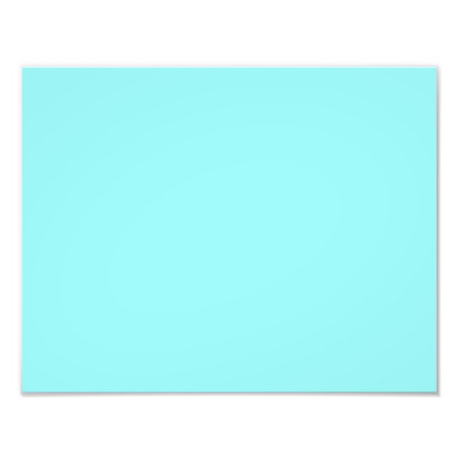 Impression Photo couleur bleu (Devant)