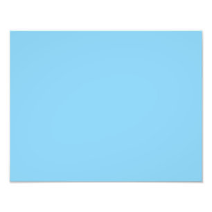 Impression Photo couleur bleu bébé
