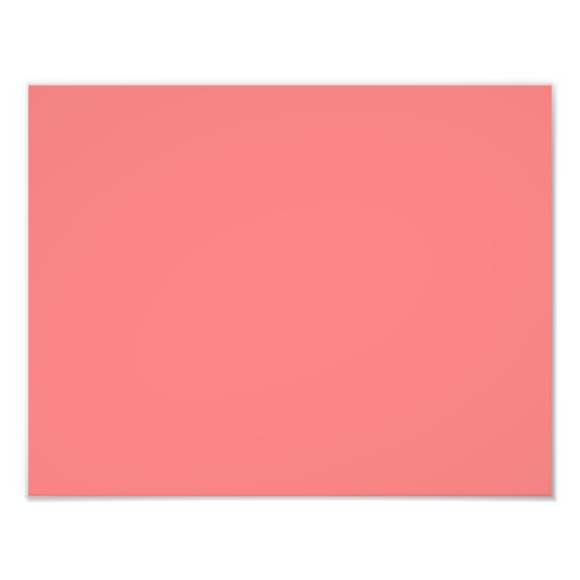 Impression Photo couleur rouge (Devant)