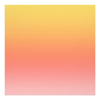 Impression Photo Couleurs simples - Jaune à Misty Pink ombre