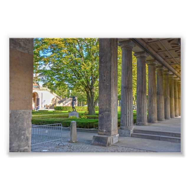 Impression Photo Cour Colonnade, Île aux Musées, Berlin (Devant)