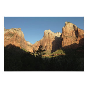 Impression Photo Cour des Patriarches I à Zion National Park