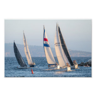 Impression Photo Course de yacht - Marina Del Rey, CA