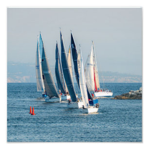 Impression Photo Course de yacht - Marina Del Rey, CA