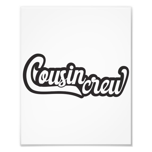 Impression Photo Cousin Crew (Devant)