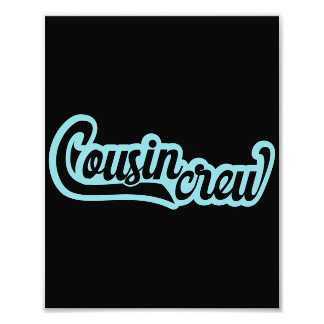 Impression Photo Cousin Crew (Devant)