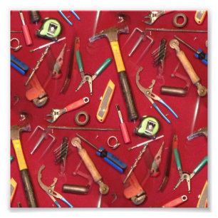 Impression Photo couteau de clé de tournevis mettant d'aplomb