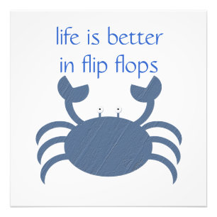 Impression Photo Crabe bleu