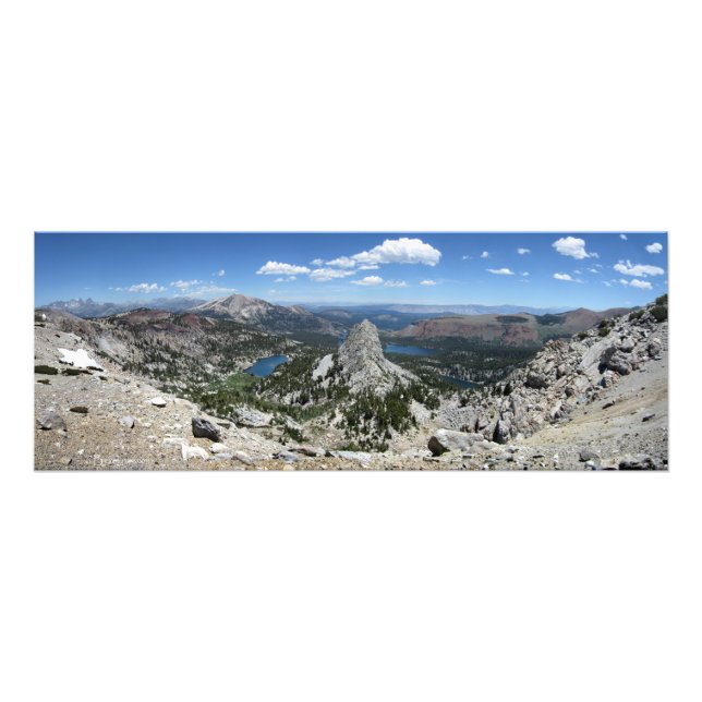 Impression Photo Crâne Cristal Mammoth Lakes Basin Mammoth Crest (Devant)
