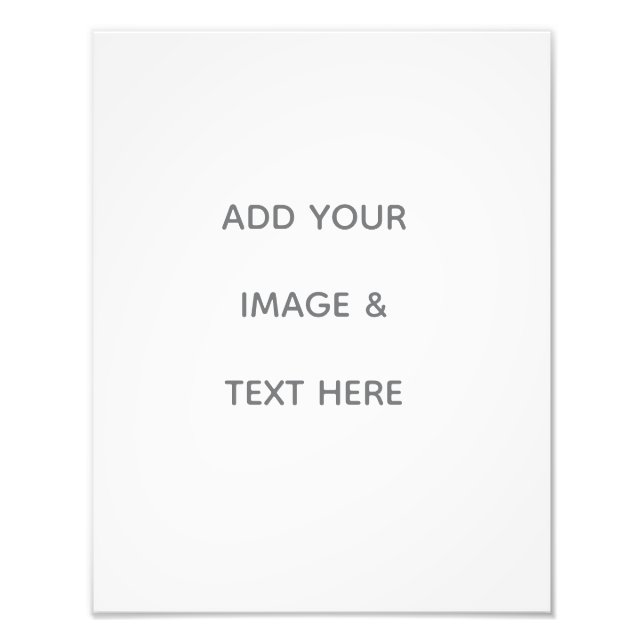 Impression Photo Create Your Own white  (Devant)