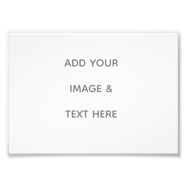 Impression Photo Create Your Own white  (Devant)