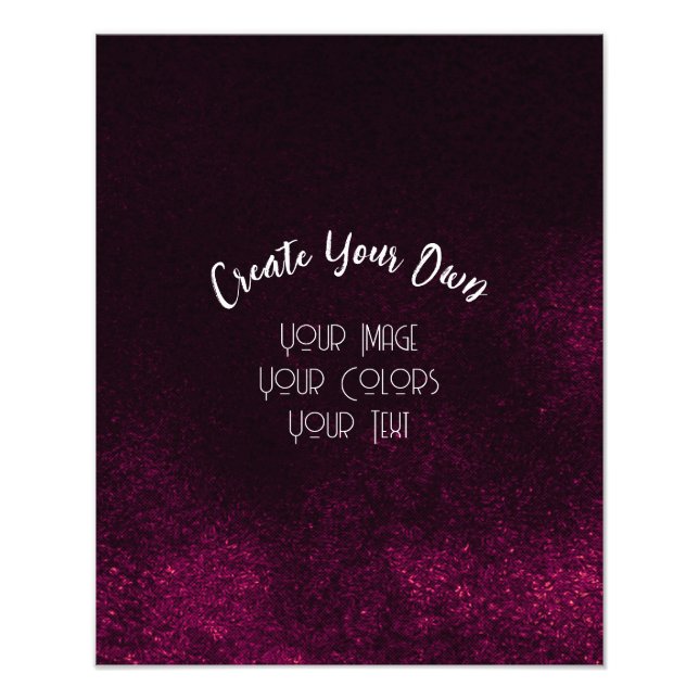 Impression Photo Créez votre propre personnalisation (Devant)