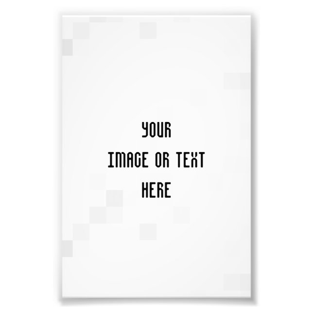 Impression Photo Créez votre propre personnalisation personnalisée (Devant)