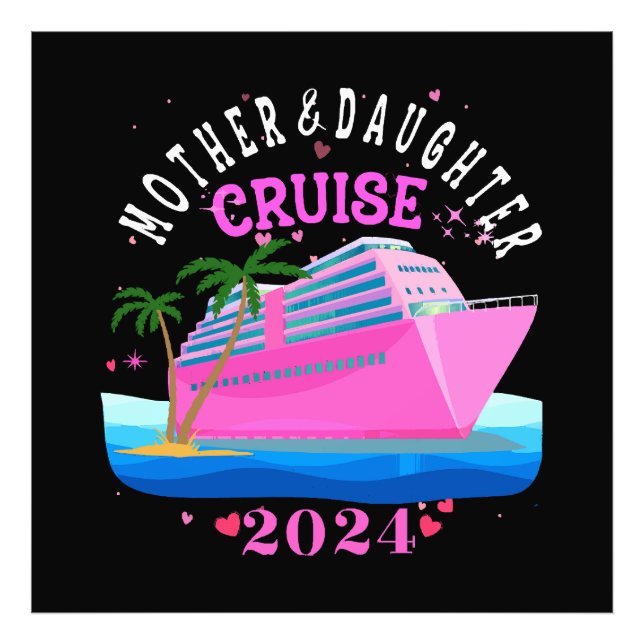 Impression Photo Croisière mère et fille 2024 (Devant)