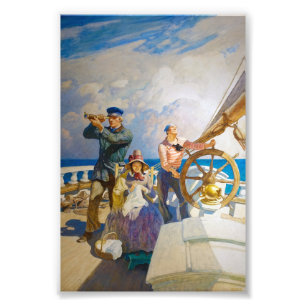 Impression Photo Croisières par Newell Convers Wyeth