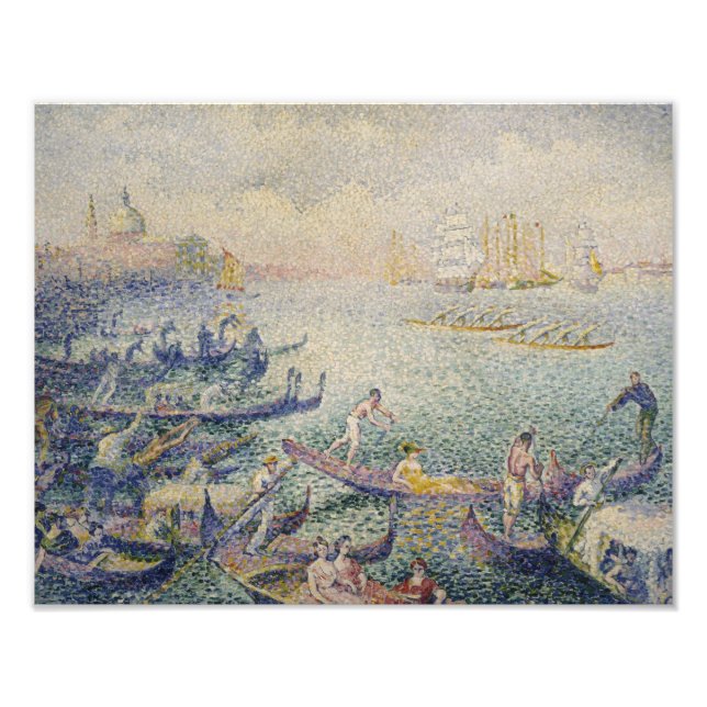 Impression Photo Croix Henri-Edmond - Regatta à Venise (Devant)