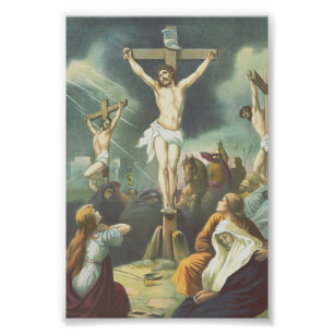 Impression Photo Crucifixion de Jésus Christ