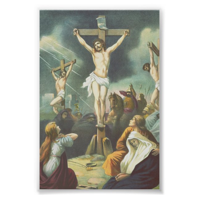Impression Photo Crucifixion de Jésus Christ (Devant)