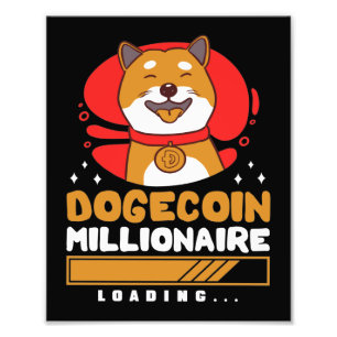 Impression Photo Crypto DogeCoin Millionaire Chargement