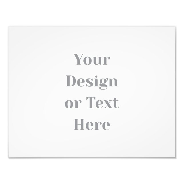 Impression Photo Customizable Your Design or Text Here Personalized (Devant)