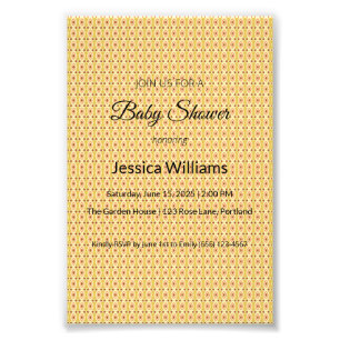 Impression Photo Cute Boho Baby shower Sexe Neutre, Personnalisable
