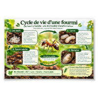 cycle de vie d'une fourmi