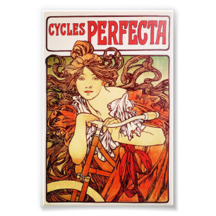Impression Photo Cycles Perfecta d'Alphonse Mucha