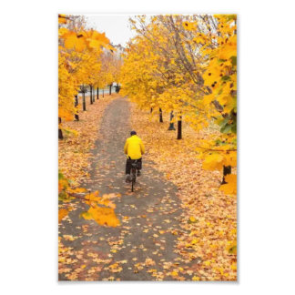Impression Photo Cyclisme d'automne
