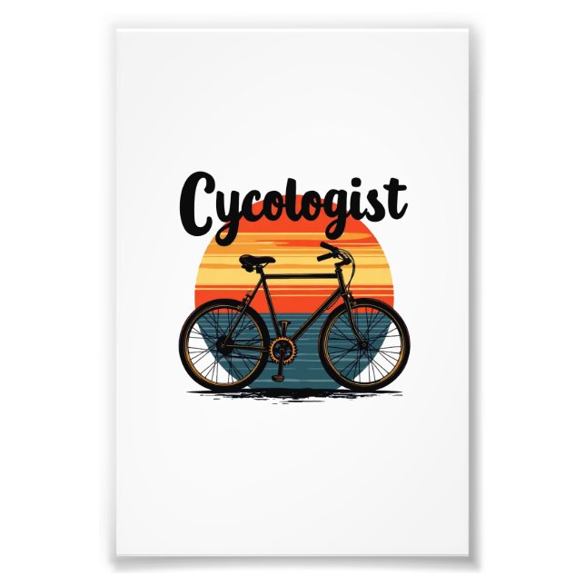 Impression Photo Cycologiste : Energetic Biker Tee - pour le cyclis (Devant)