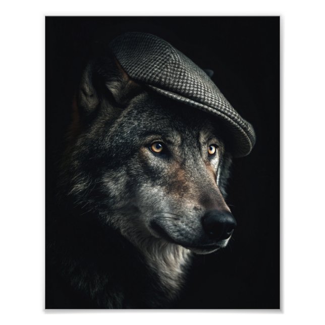 Impression Photo Cyrus "Le Renforceur" Grey - Loup (Devant)