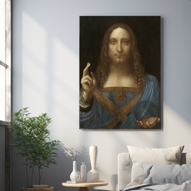 Impression Photo Da Vinci, Sauveur du Monde, Salvator Mundi (Créateur téléchargé)