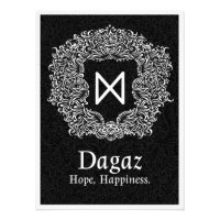 Dagaz /Happiness/ Version noire