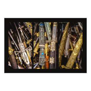 Impression Photo Dagers, Dirks et Sabres