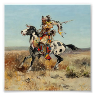 Impression Photo « Dakota Chief » par Charles M. Russell