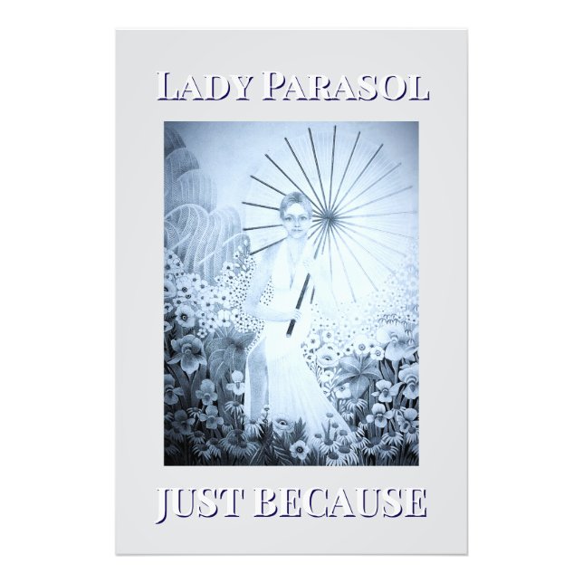 Impression Photo                            Dame au Parasol     (Devant)
