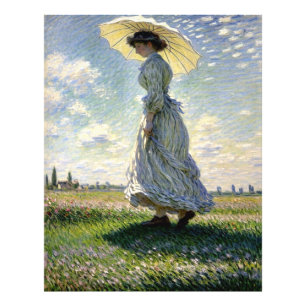 Impression Photo Dame avec parasol