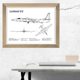 Impression Photo Dames dragons U-2 - Plans de plan d'avion BD