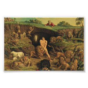 Impression Photo Daniel dans le Den des Lions