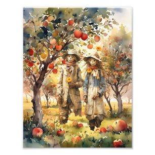 Impression Photo Dans L'Orchard D'Apple