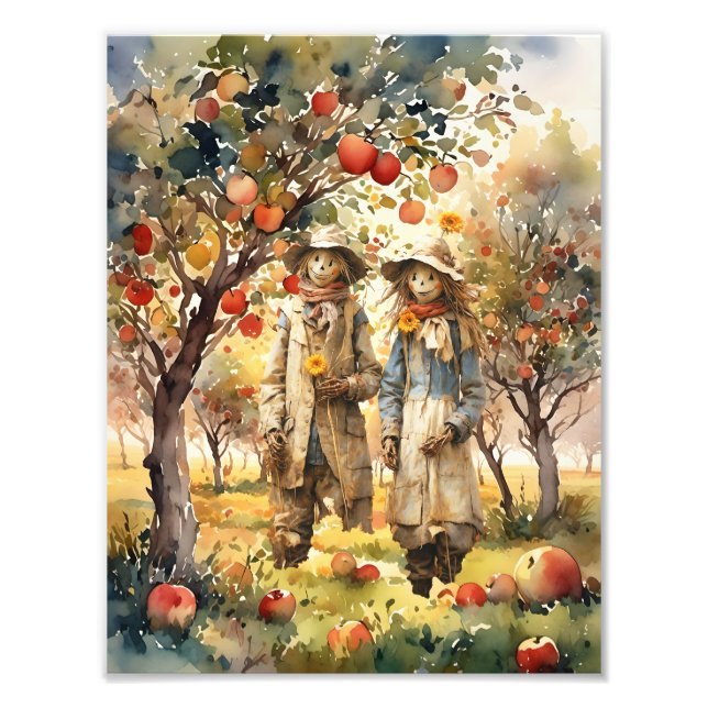 Impression Photo Dans L'Orchard D'Apple (Devant)