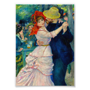 Impression Photo Danse à Bougival Pierre Renoir