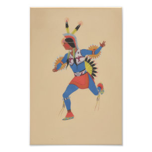 Impression Photo Danse de guerre (ou Le Coureur)