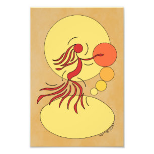 Impression Photo Danseur Abstrait